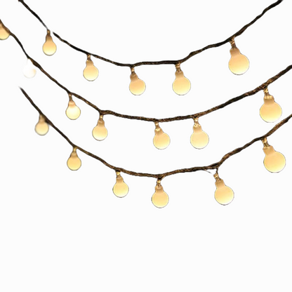FAIRY Indoor/Outdoor String Lights – Warm LED Ambient Lighting