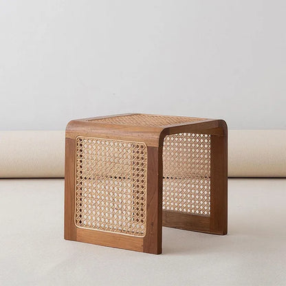 WEVEN Rattan Side Table