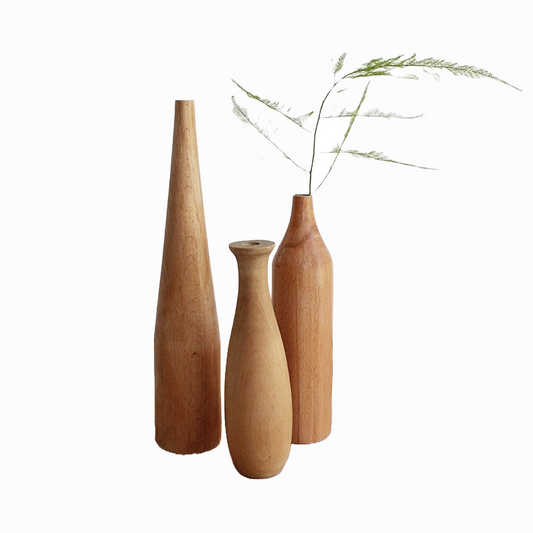 WOODLAND Wooden Vases