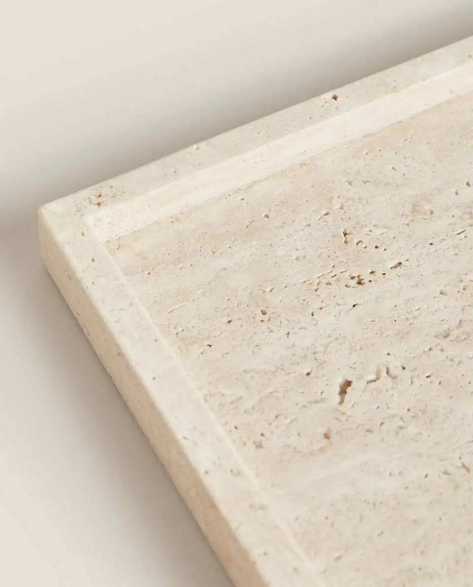 AMARA Travertine Tray