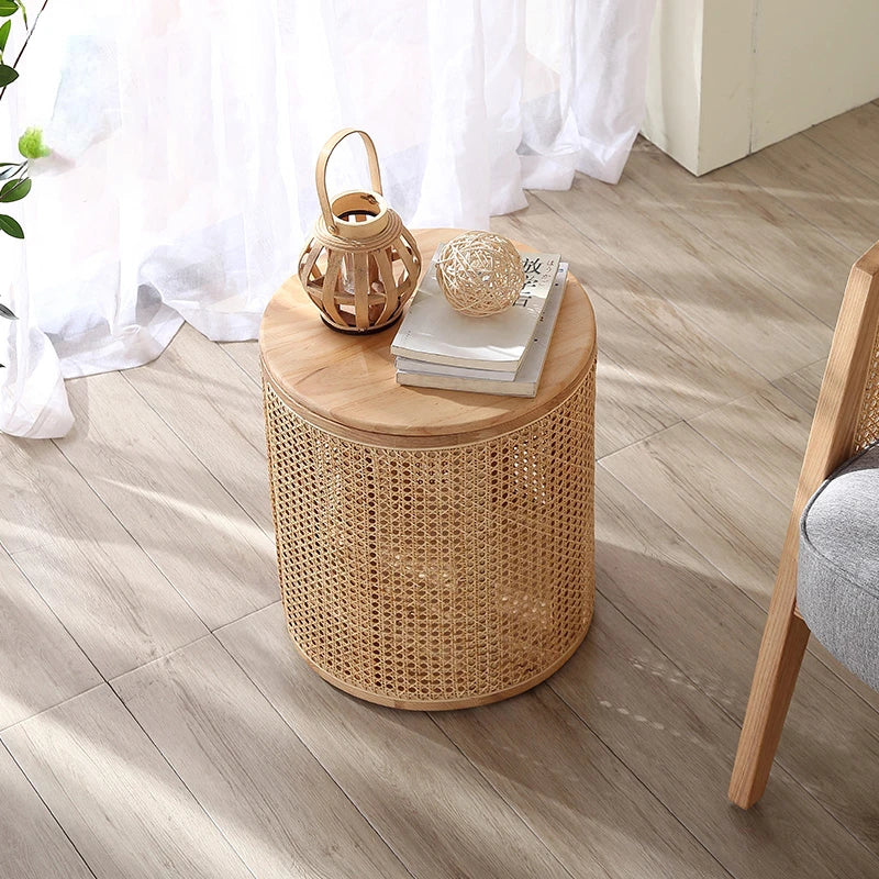 VEFA Rattan Side Table