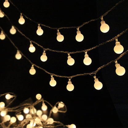 FAIRY Indoor/Outdoor String Lights – Warm LED Ambient Lighting