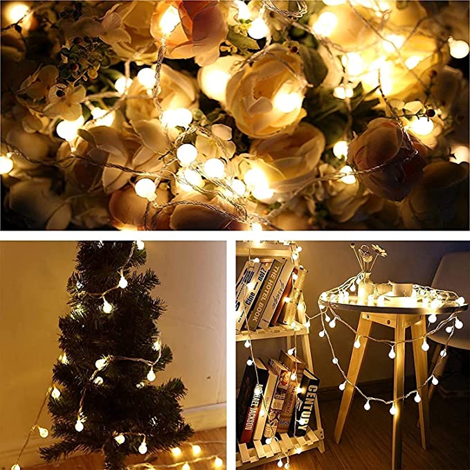 FAIRY Indoor/Outdoor String Lights – Warm LED Ambient Lighting