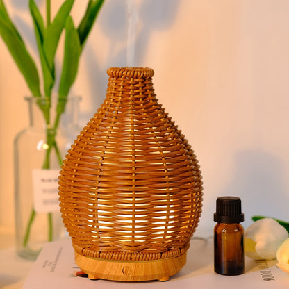 AROMA Rattan Essential Oil Diffuser
