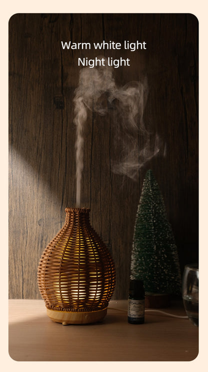 AROMA Rattan Essential Oil Diffuser