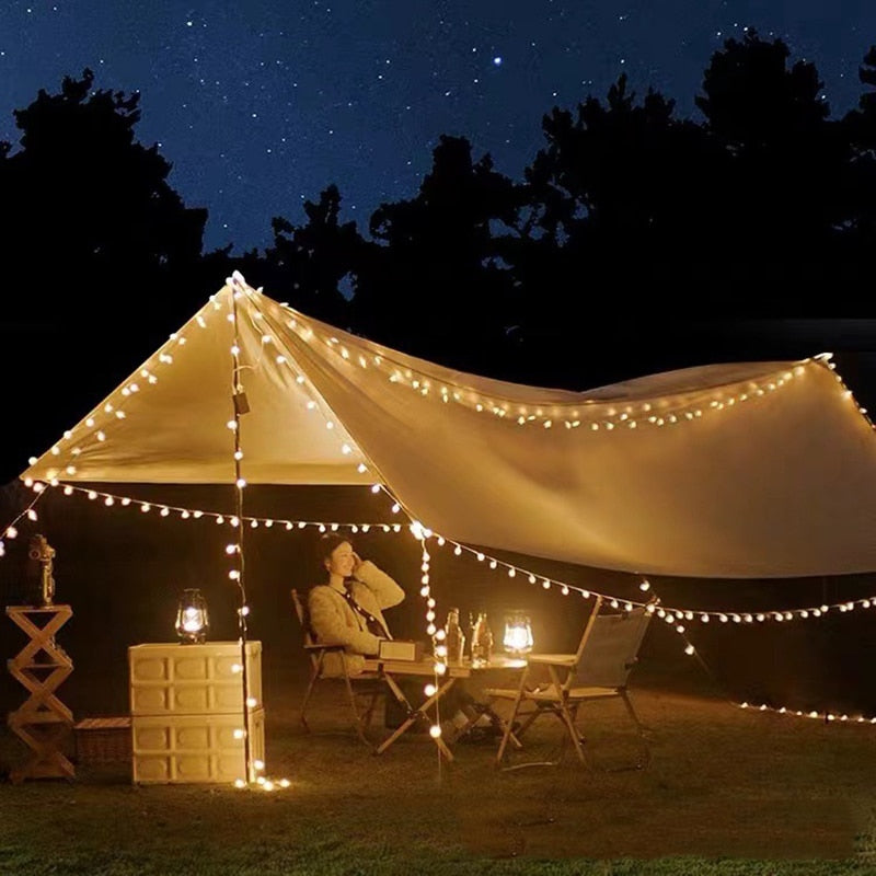 FAIRY Indoor/Outdoor String Lights – Warm LED Ambient Lighting