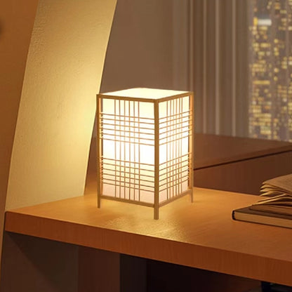 ZEN Bamboo Woven Table Lamp