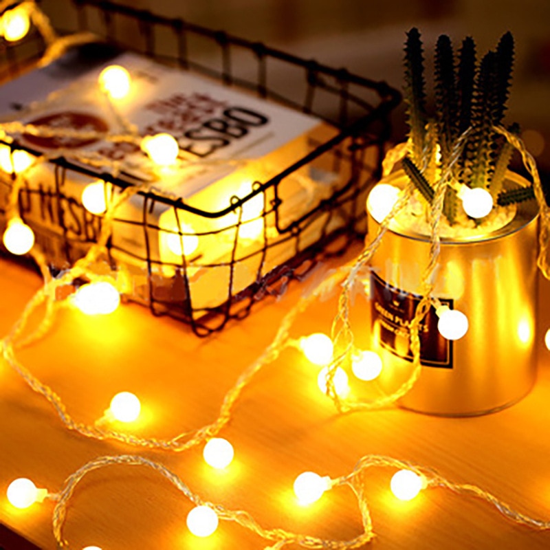 FAIRY Indoor/Outdoor String Lights – Warm LED Ambient Lighting