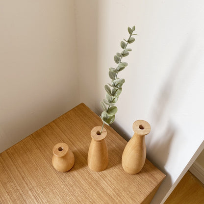 WOODLAND Wooden Vases