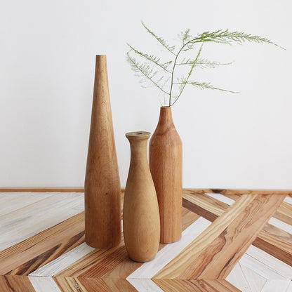 WOODLAND Wooden Vases