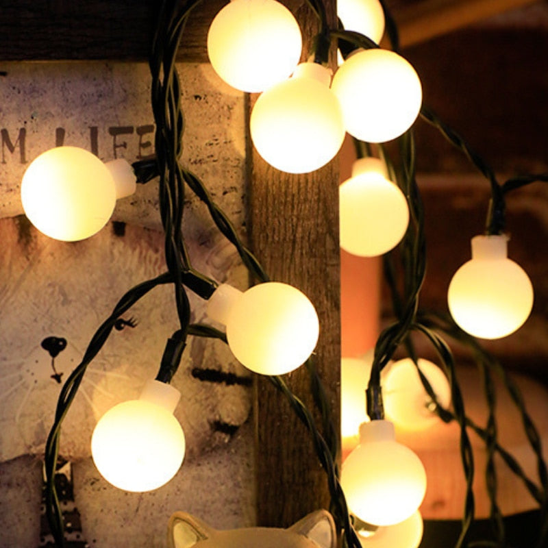 FAIRY Indoor/Outdoor String Lights – Warm LED Ambient Lighting
