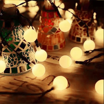 FAIRY Indoor/Outdoor String Lights – Warm LED Ambient Lighting