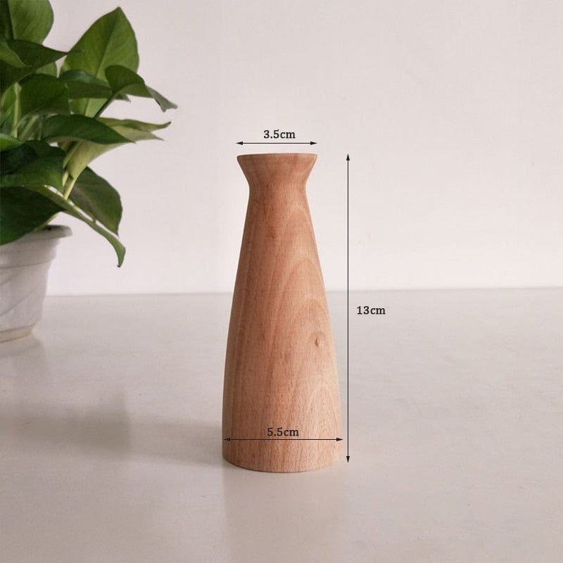 WOODLAND Wooden Vases