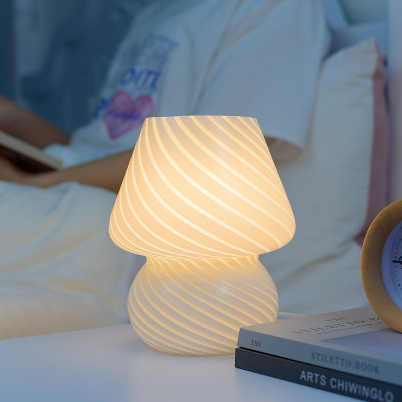 GLASS Mushroom Lamp